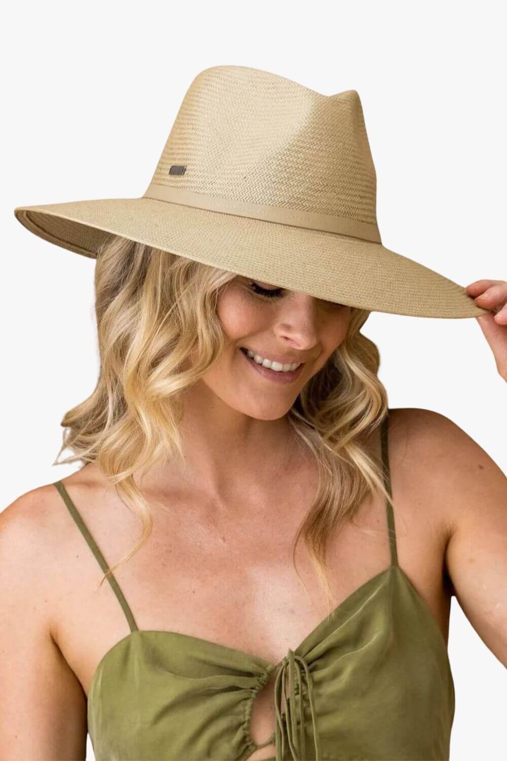 Tina M Lorn Wide Brim Fedora
