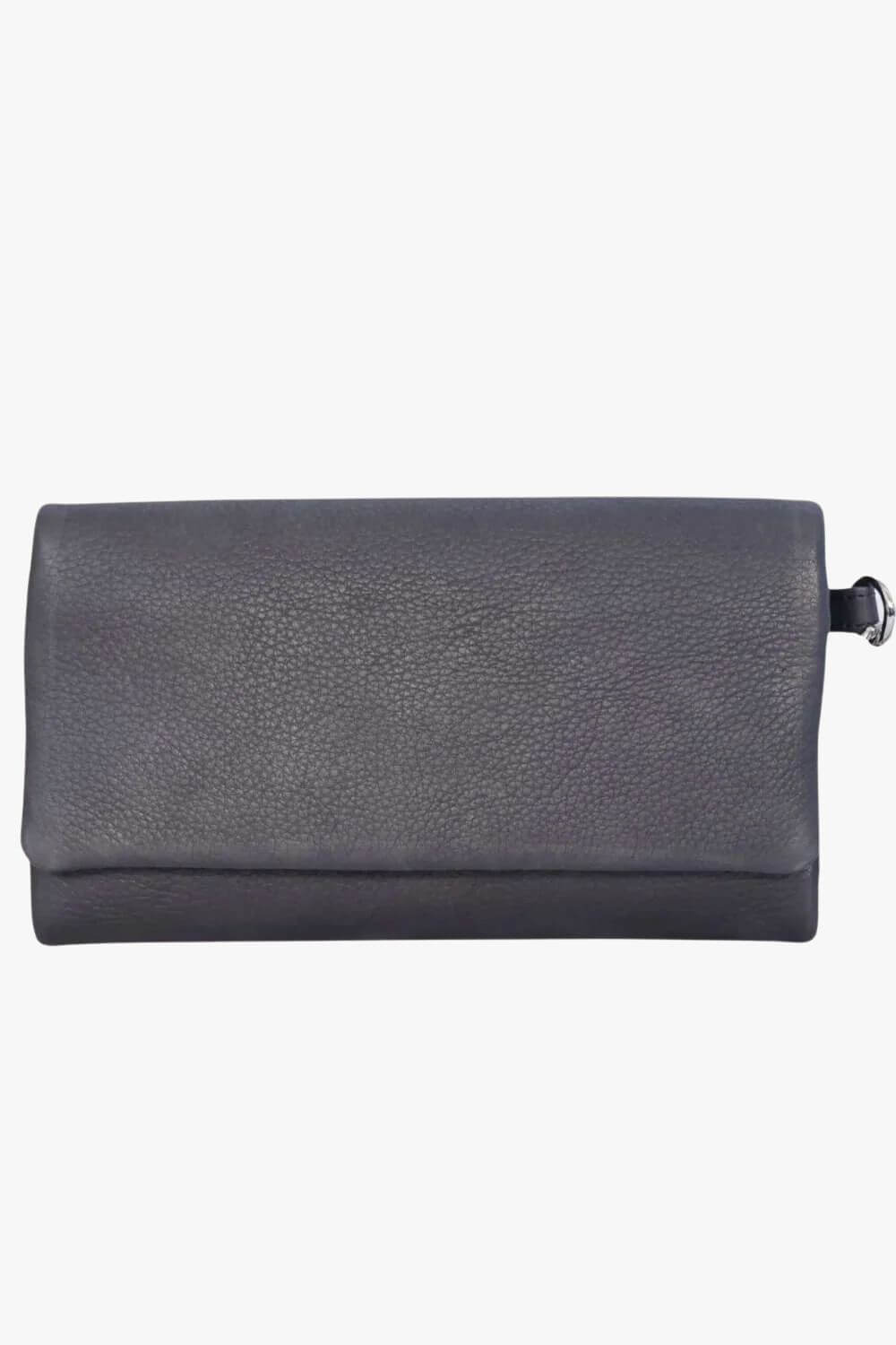 Houston Fashions Small Ladies Leather Trifold Purse