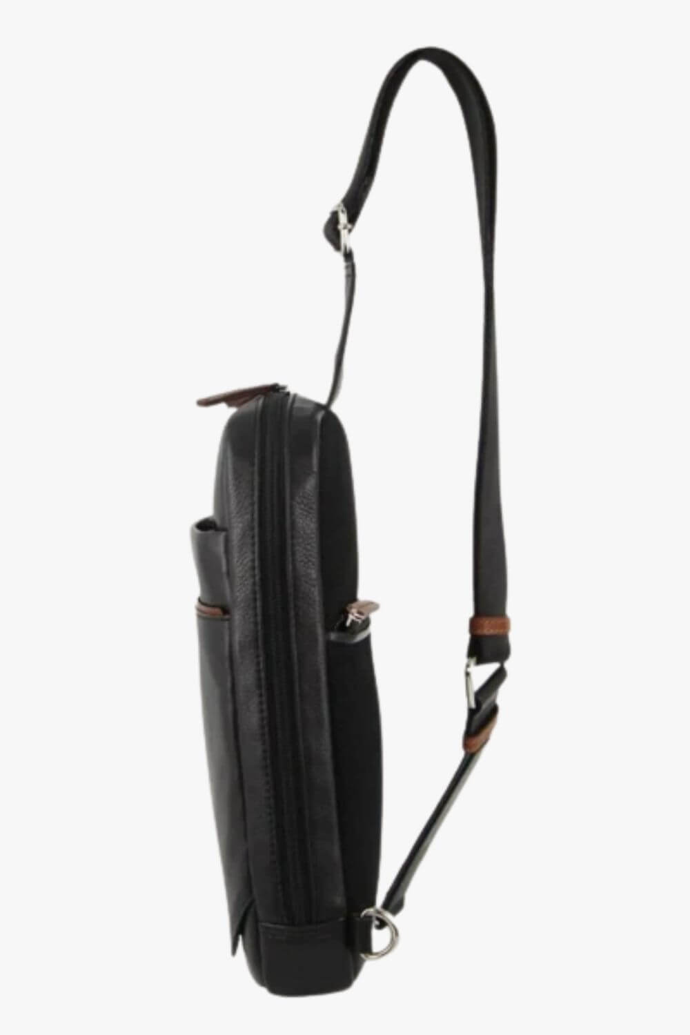 Pierre Cardin Leather 3-Way Swing Bag