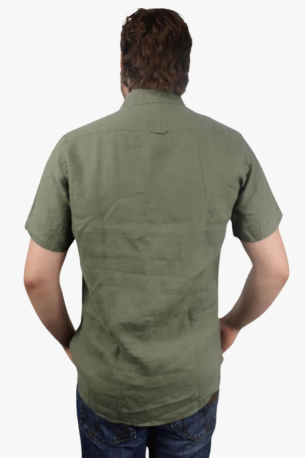 Pilbara Mens Linen Short Sleeve Shirt