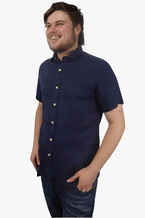 Pilbara Mens Linen Short Sleeve Shirt