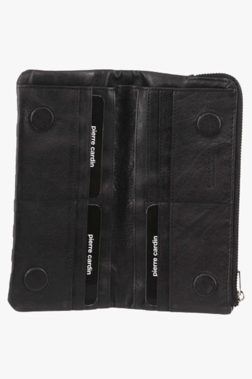 Pierre Cardin Woven Leather RFID Wallet