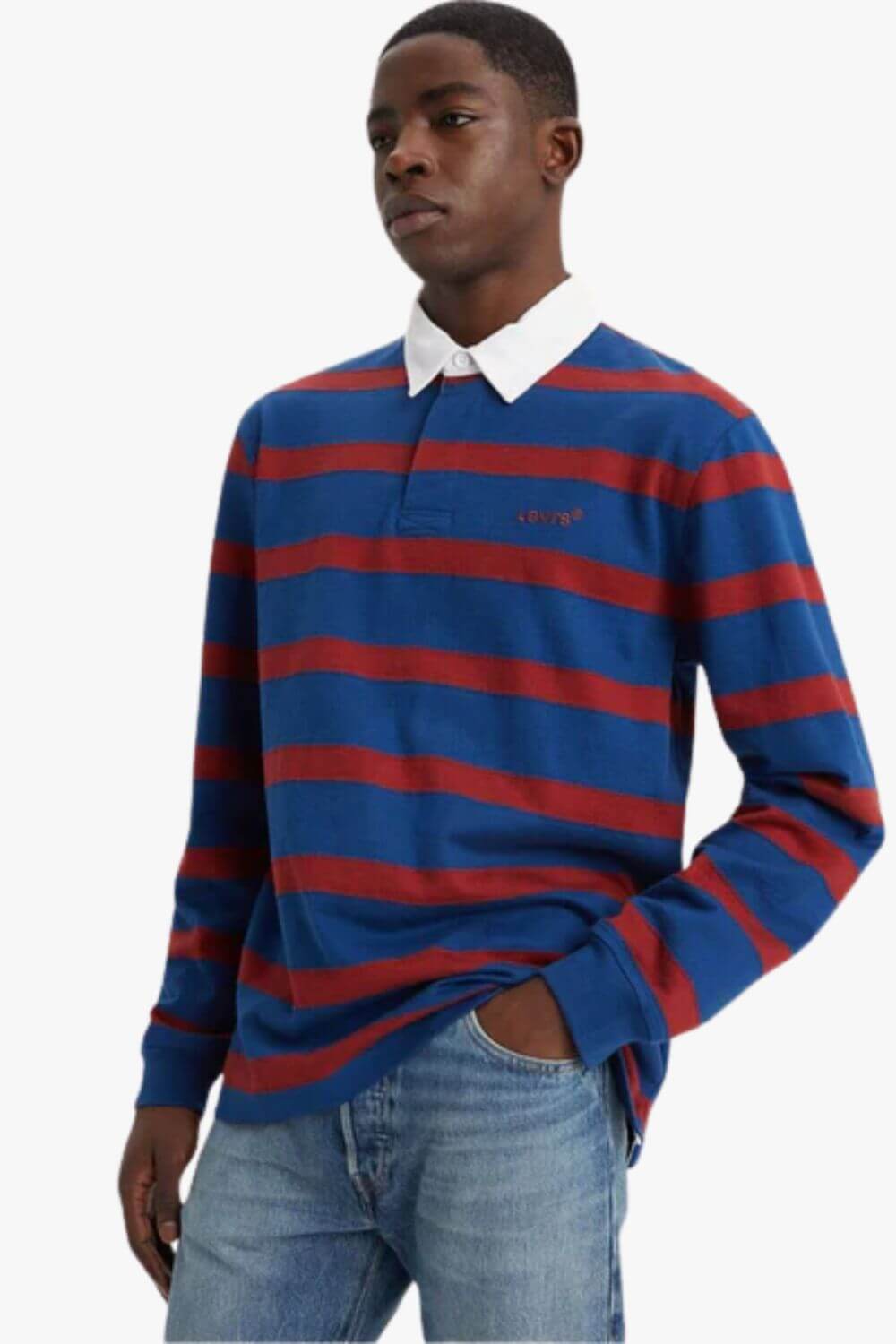 Levi Mens Union Rugby Shirt