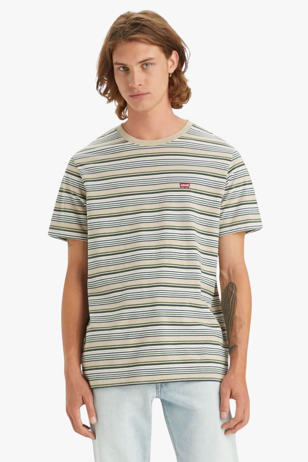 Levi Mens Original Stripe Tee