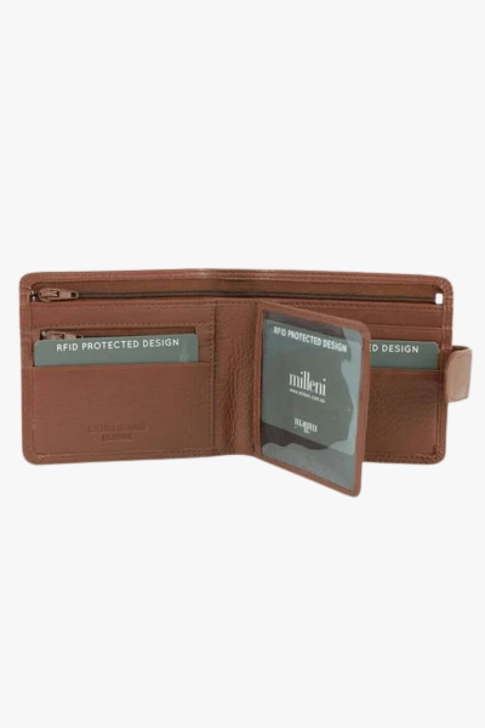 Milleni RFID Leather Wallet