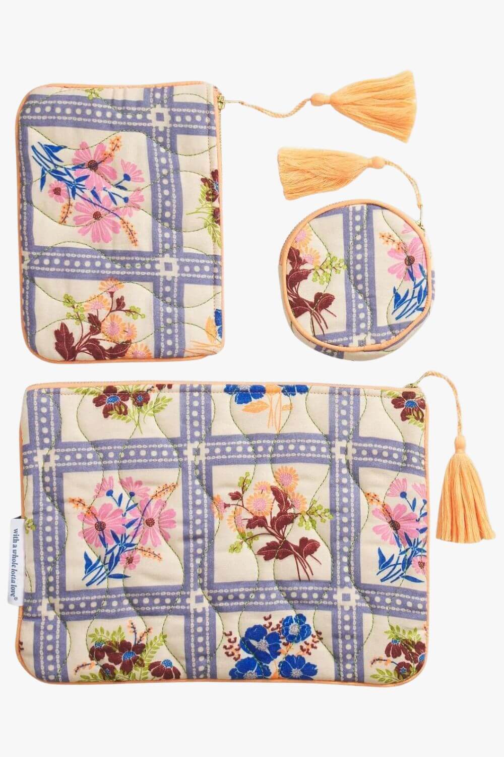 Sage x Clare Charita Pouch Set