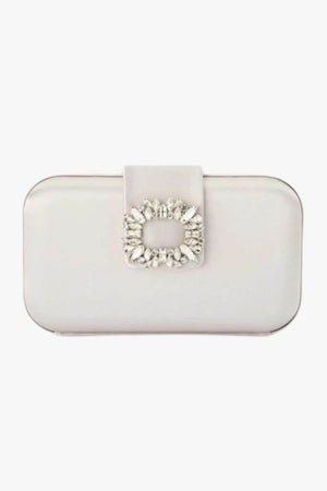 Olga Berg Emmy Crystal Trim Clutch