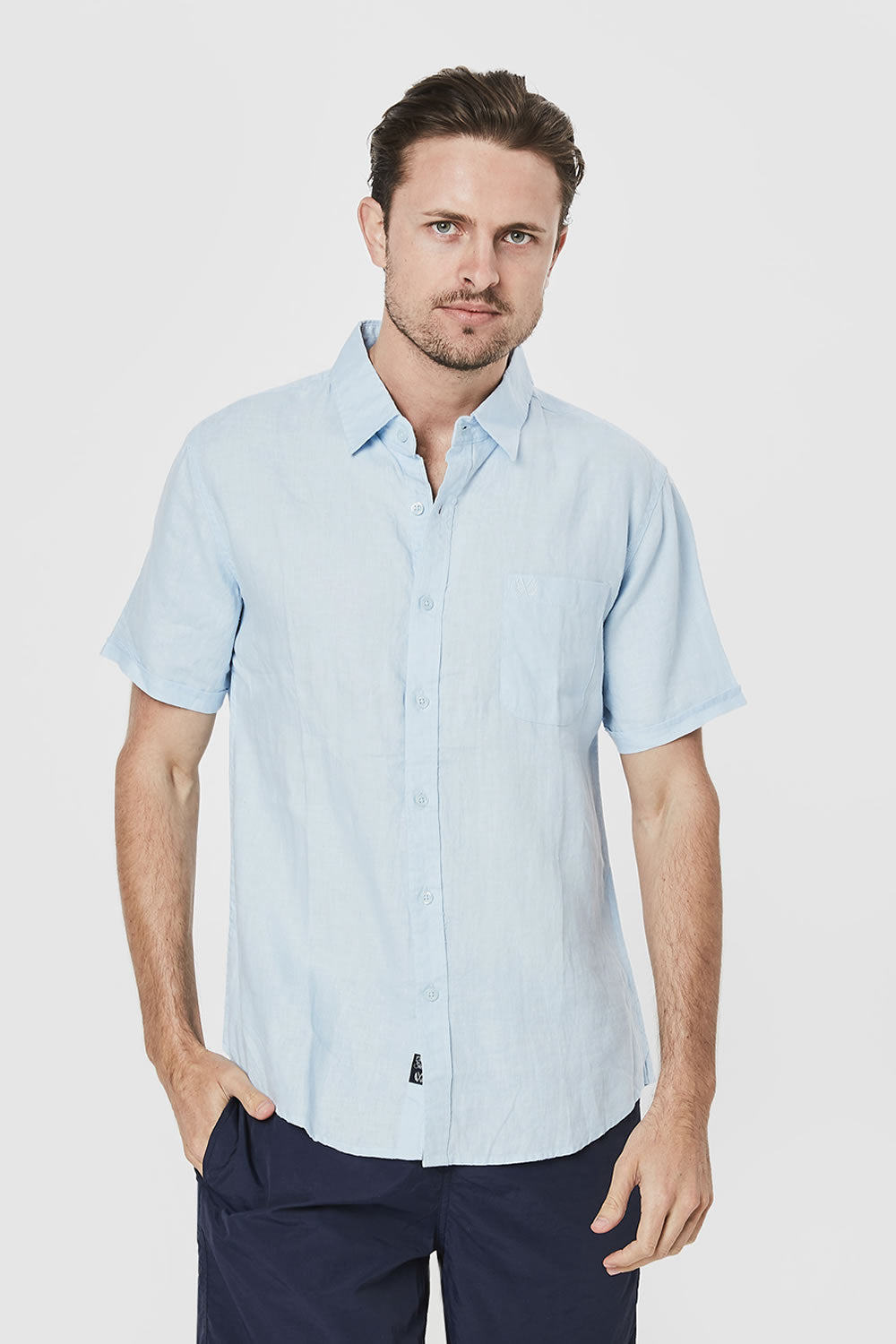 Coast Clothing Short Sleeve Linen Shirt