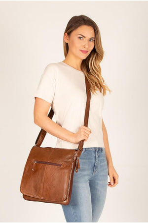 Gabee Mini Alex Leather Satchel