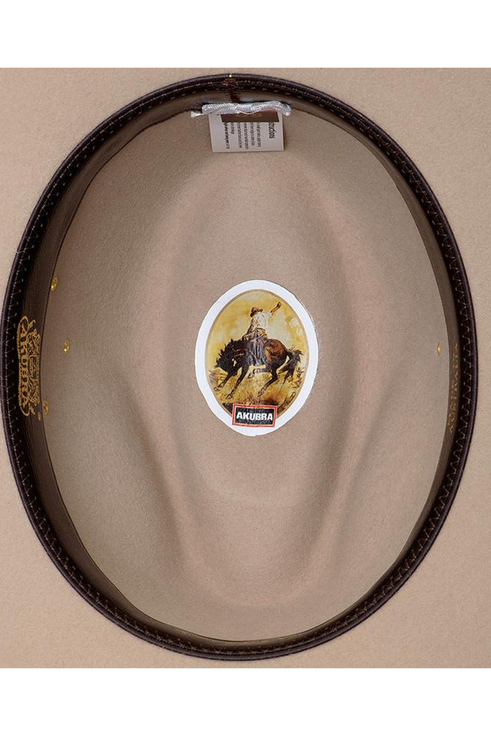 Akubra top riverina sand
