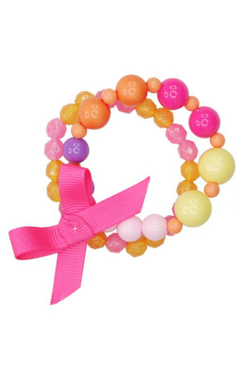 Rainbow Beads Necklace & Bracelet Set