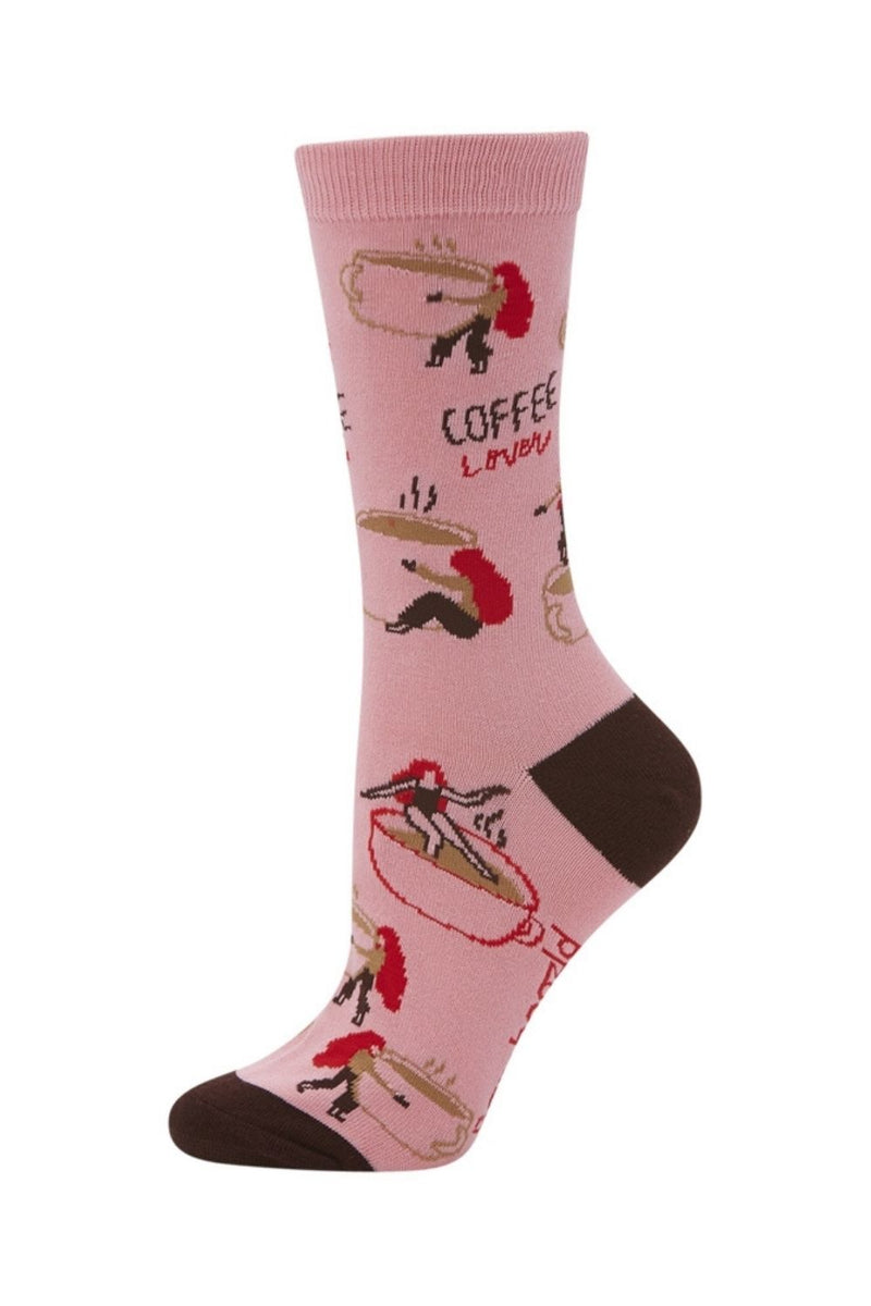 Bamboozld Womens Coffee Lover Bamboo Socks