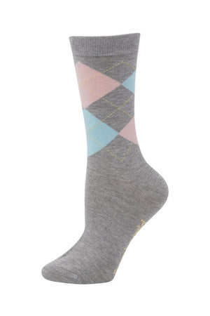 Bamboozld Womens Argyle Bamboo Socks
