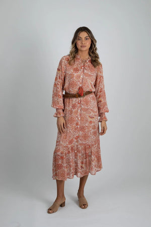 Gysette Amara Lurex Maxi Dress