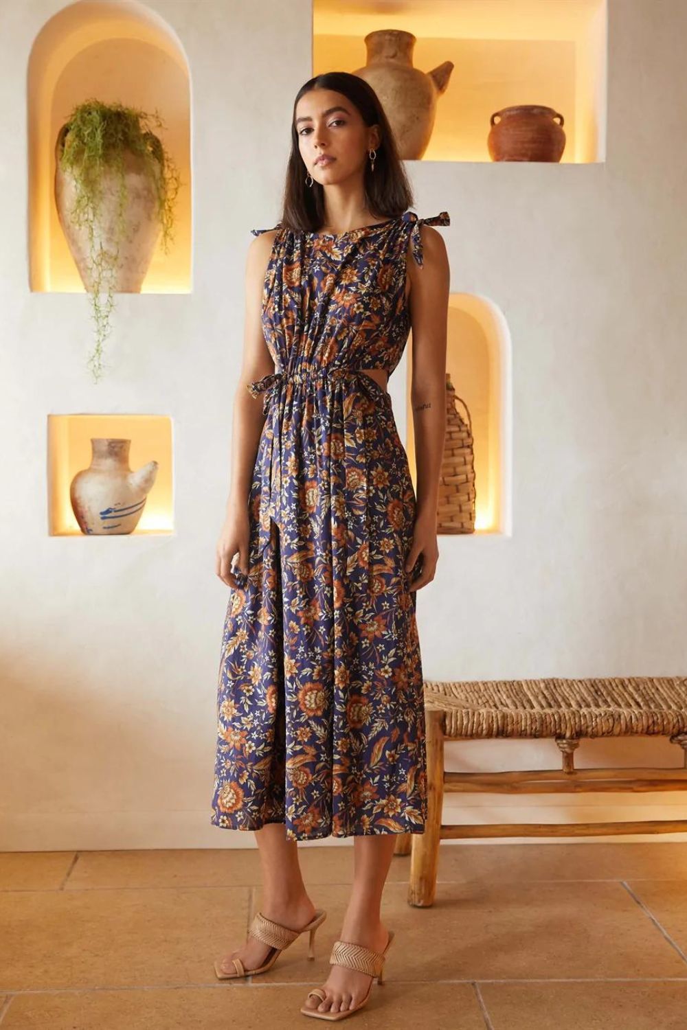 Esmaee St Lucia Midi Dress