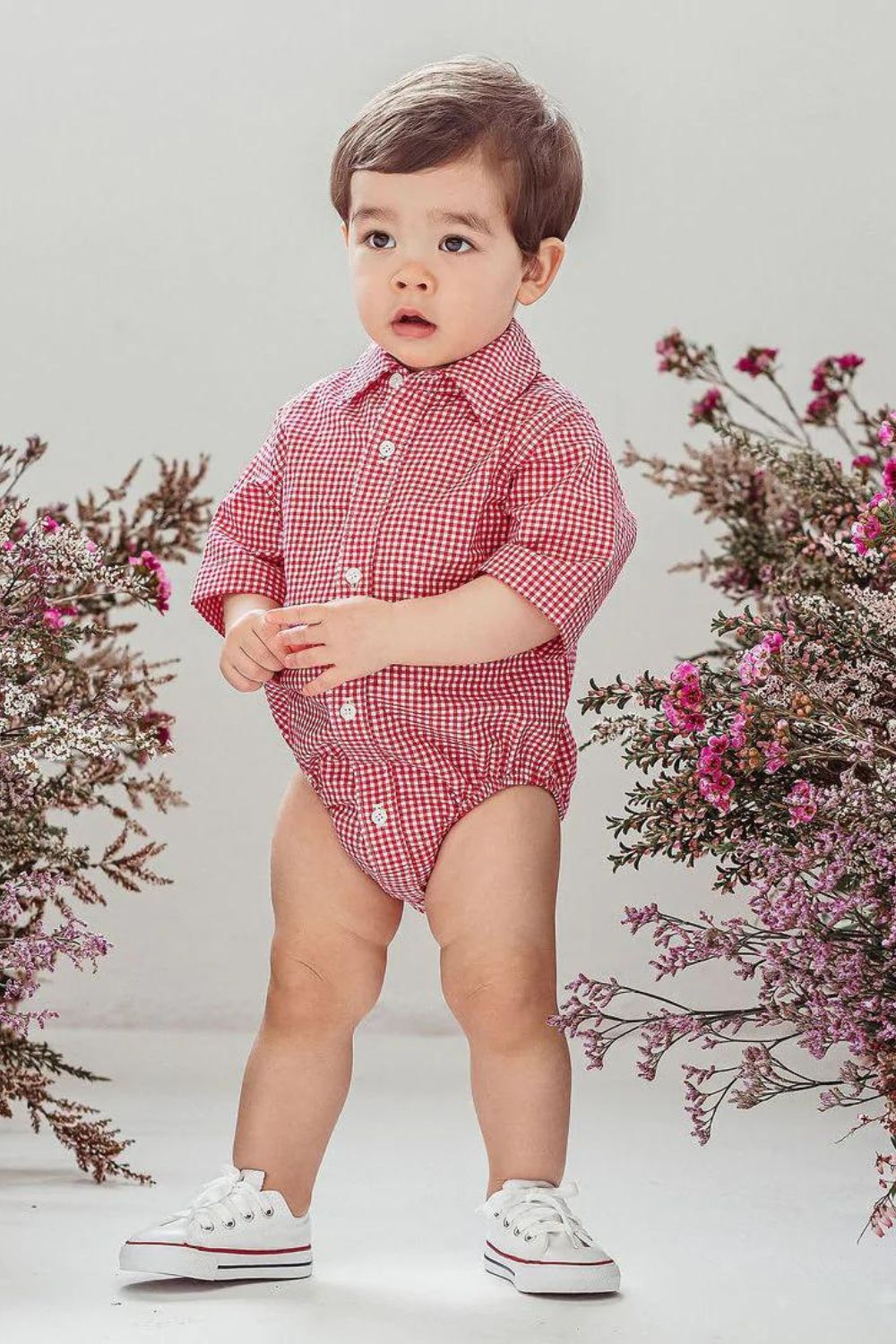 Designer Kidz Jackson Short Sleeve Romper