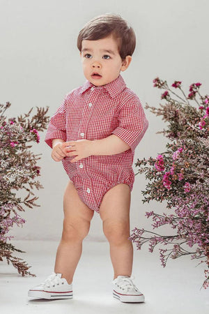 Designer Kidz Jackson Short Sleeve Romper
