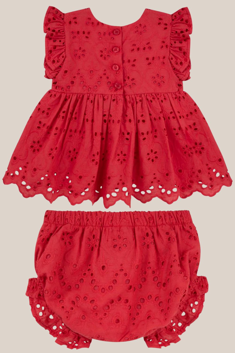 Designer Kidz Suzanne Dress and Bloomer Set