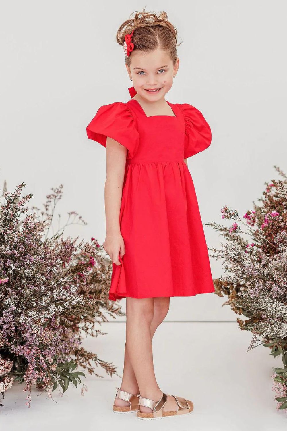 Designer Kidz Grace Tie Back Dress