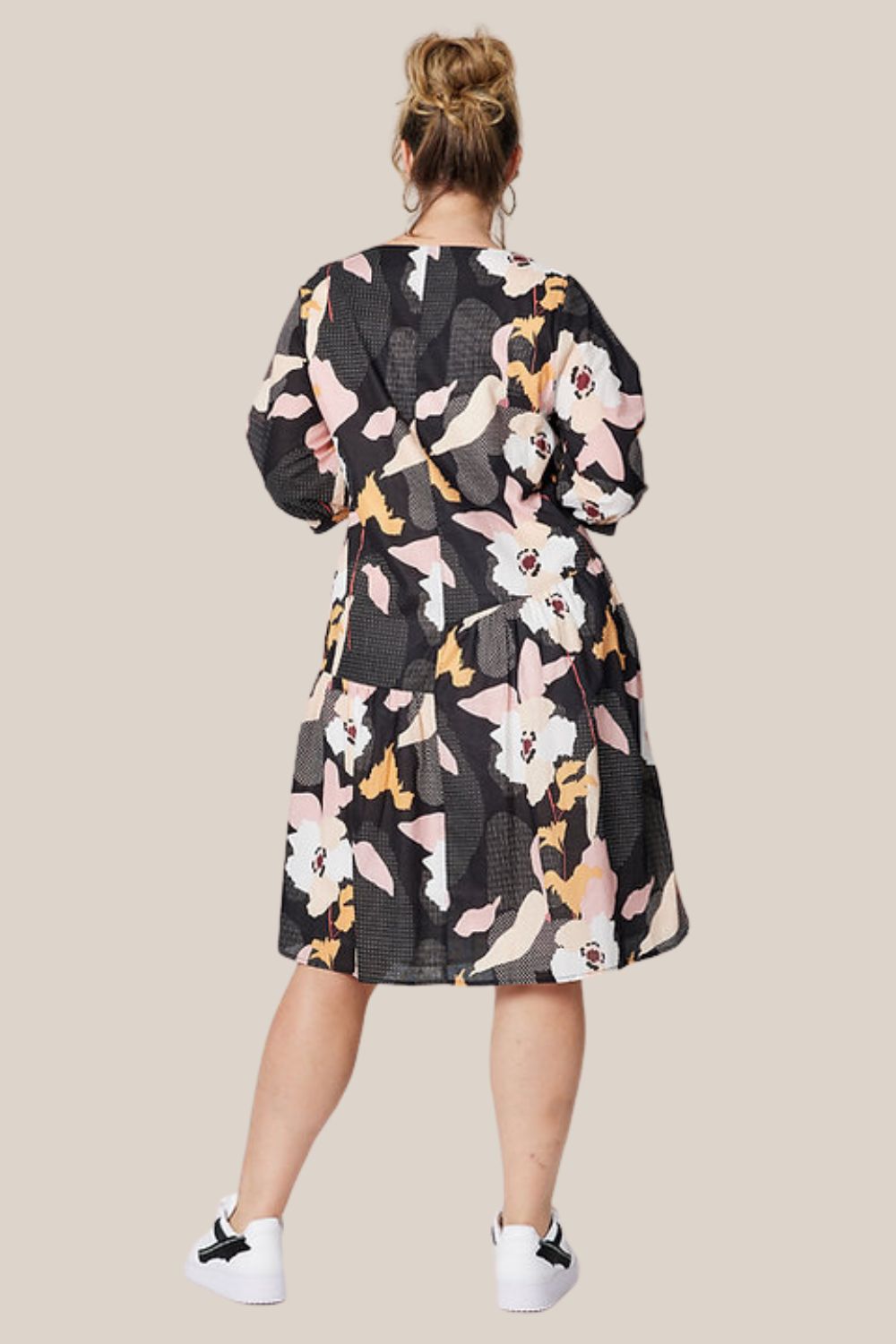 Clarity Cotton Print Dress