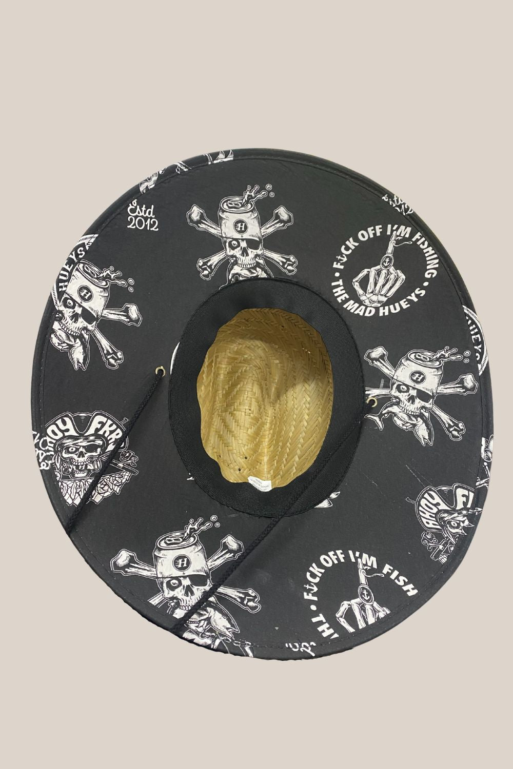 The Mad Hueys Surf Fish Party Straw Hat