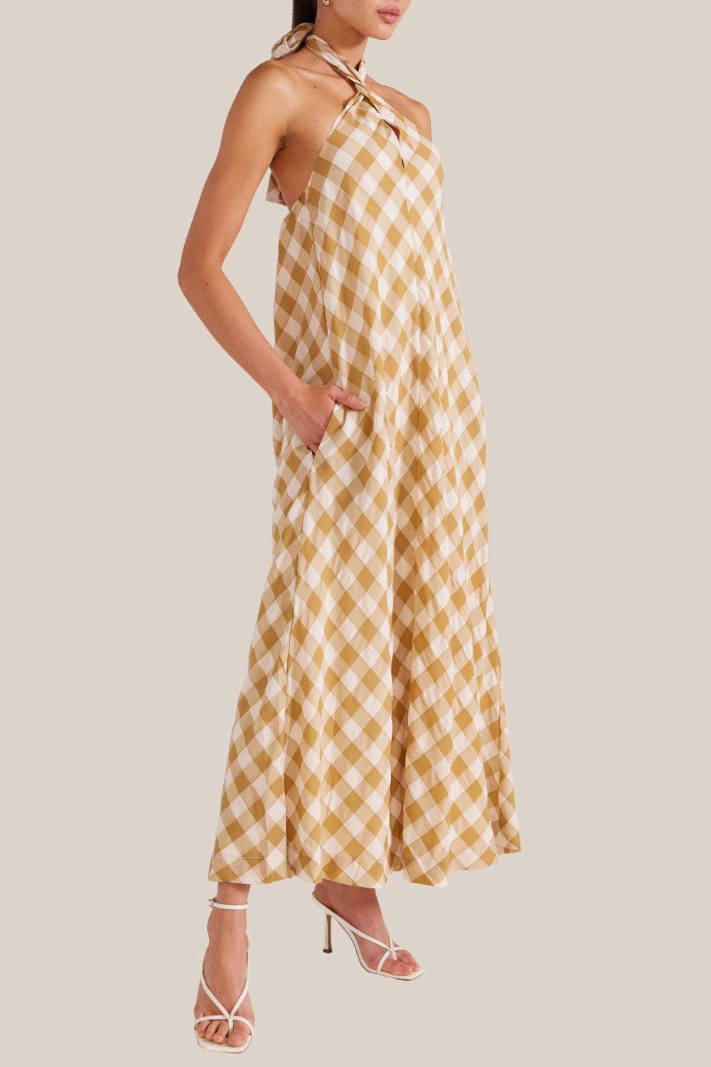 Staple The Label Arlo Halter Midi Dress