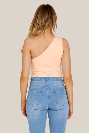 Sass Bec One Shoulder Top