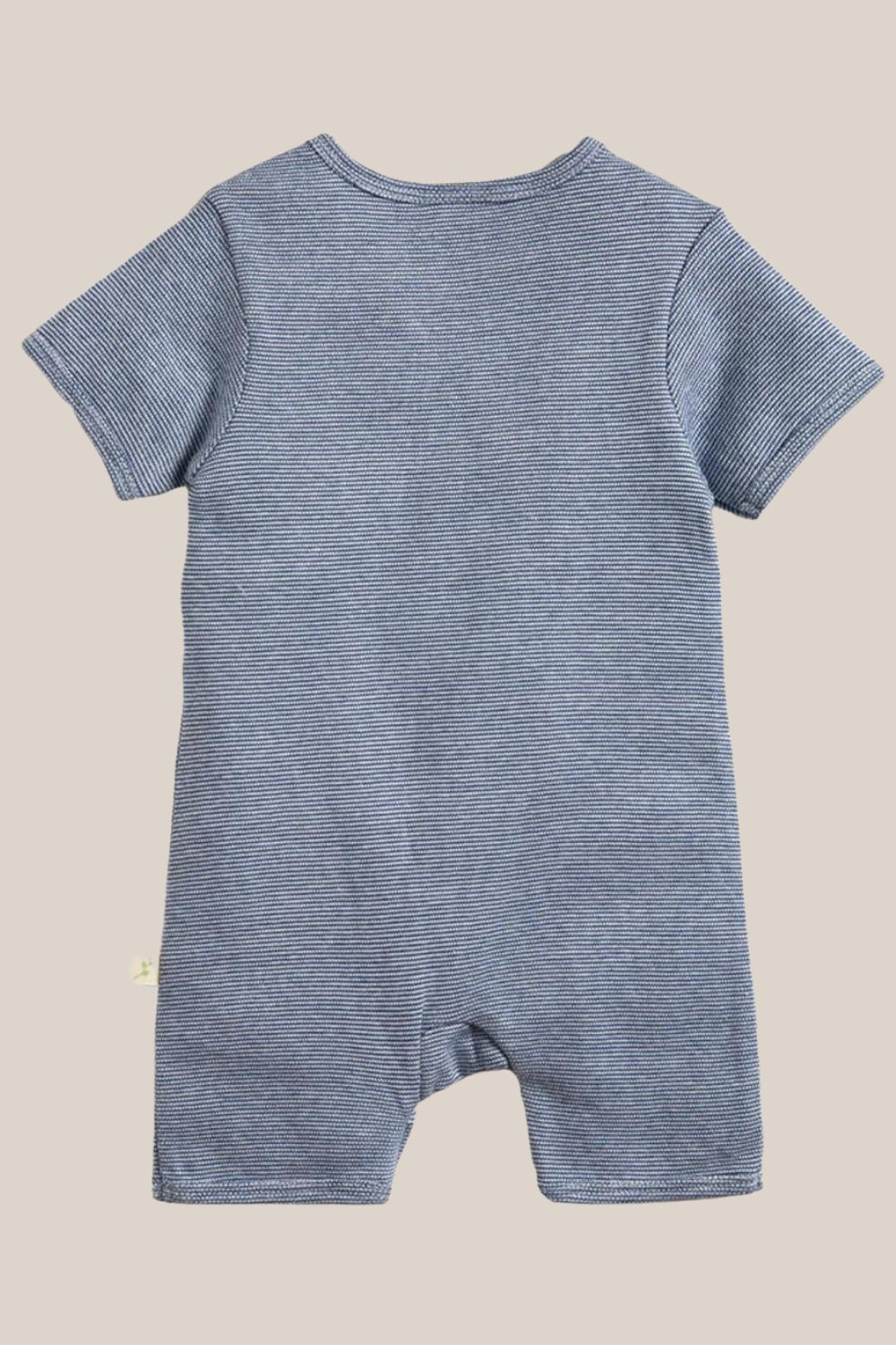 Tiny Twig Navy Stripe S/S Zipsuit
