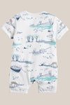 Tiny Twig Creek Adventure S/S Zipsuit