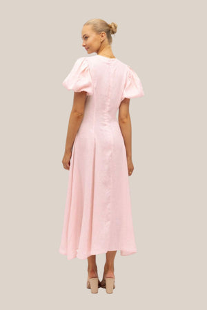 Carmen Front Knot Maxi Dress
