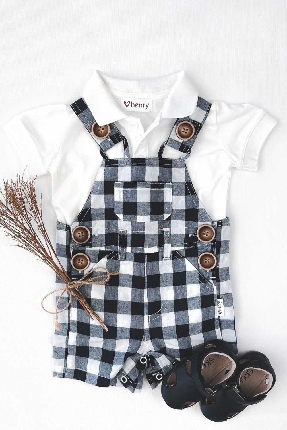 Love Henry Baby Boys Ned Dungaree