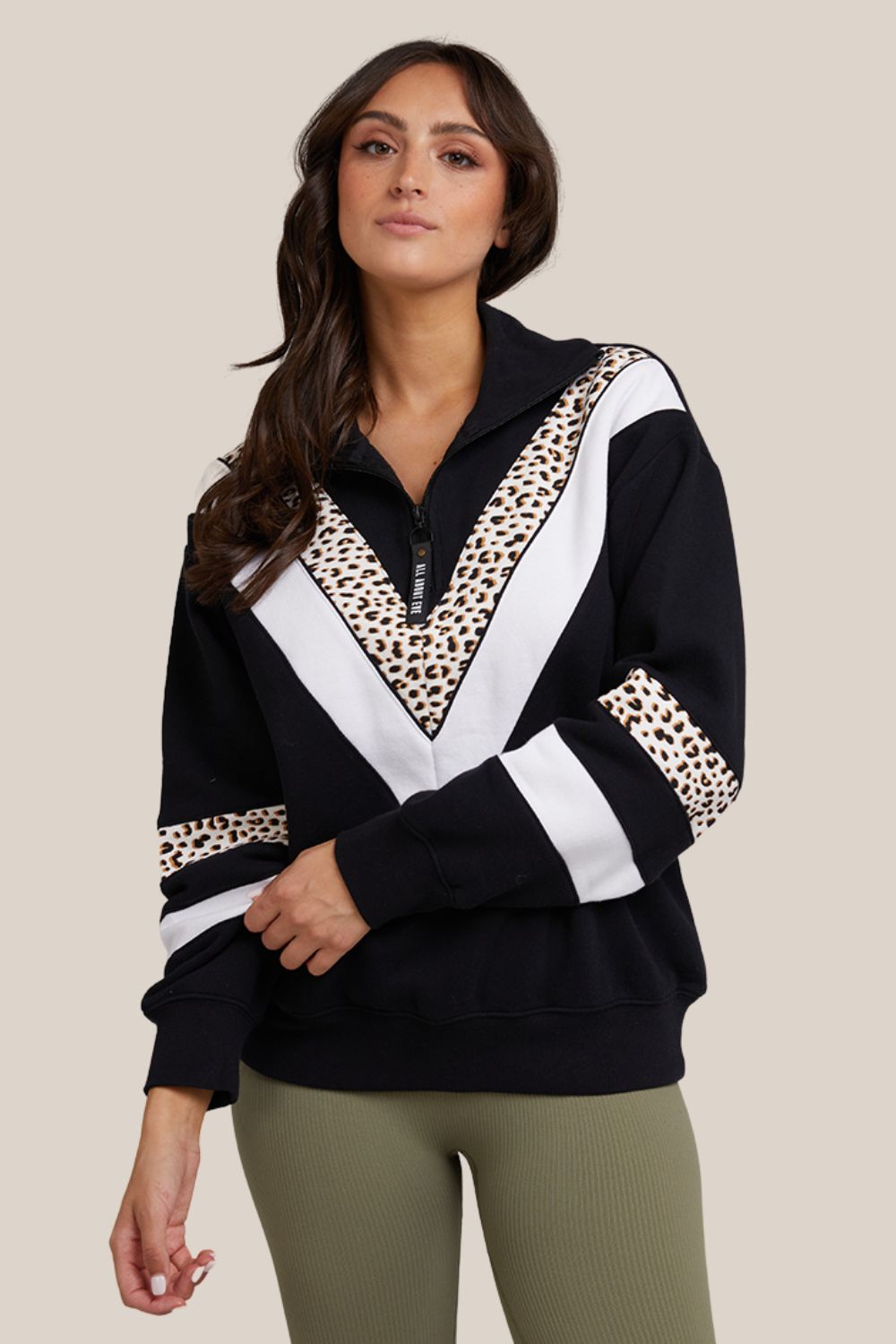 All About Eve Anderson 1/4 Zip Pullover