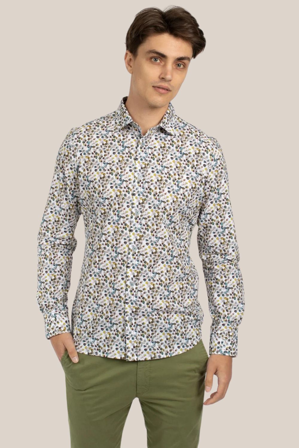 James Harper Fern Long Sleeve Shirt