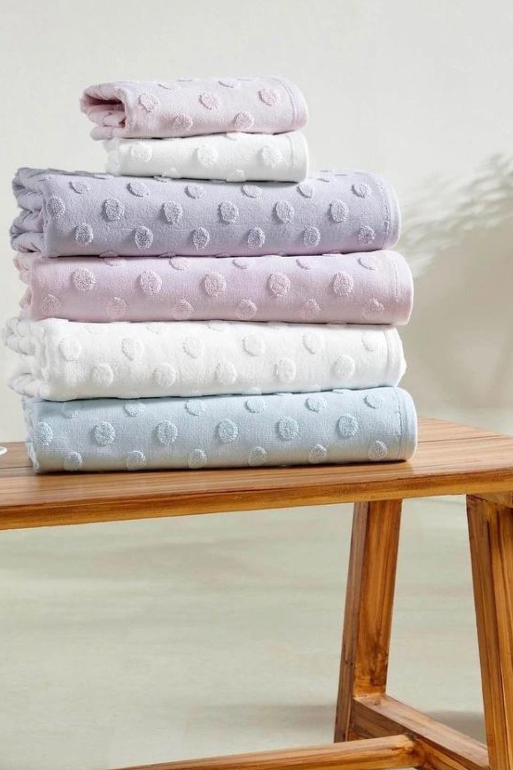 Royal Albert Daisy Haze Blue Bath Towel