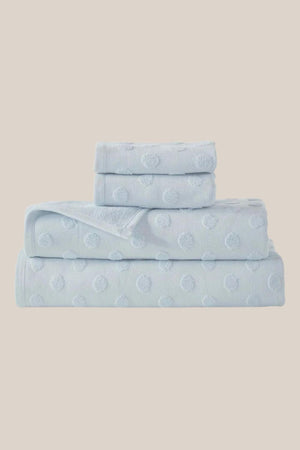 Royal Albert Daisy Haze Blue Bath Towel