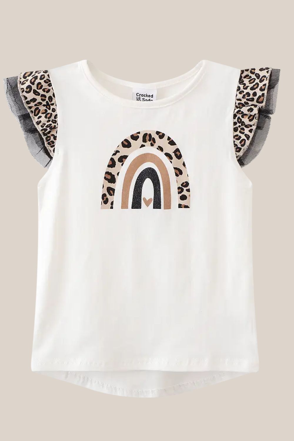 Cracked Soda Taliska Rainbow Frill Top