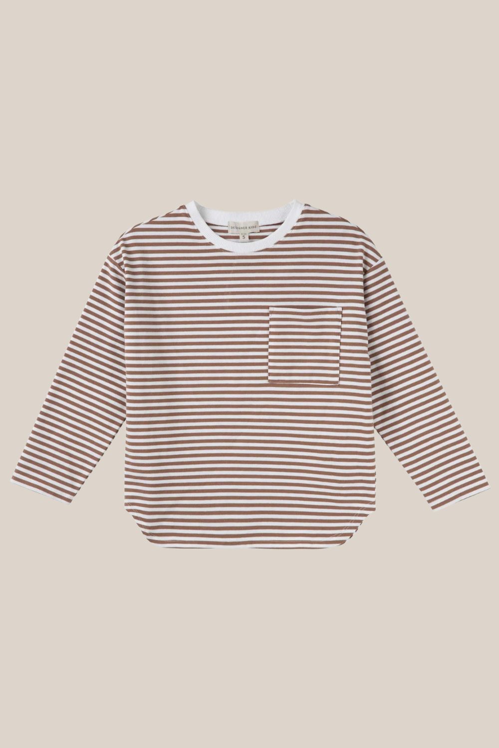 Designer Kidz Harvey Long Sleeve Stripe T-Shirt