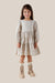 Designer Kidz Gigi Gingham Long Sleeve Frill Dress