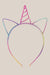 Pink Poppy Rainbow Unicorn Headband