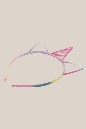 Pink Poppy Rainbow Unicorn Headband