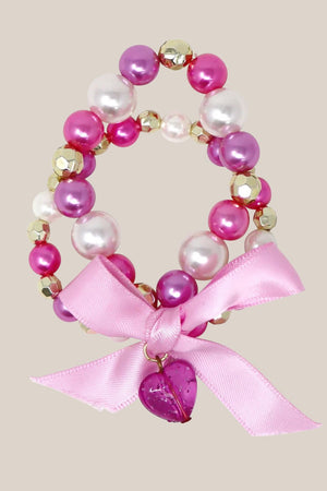 Pink Poppy Sparkle Princess Bracelet