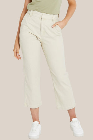 Sass Carolina Straight Leg High Waisted Pant