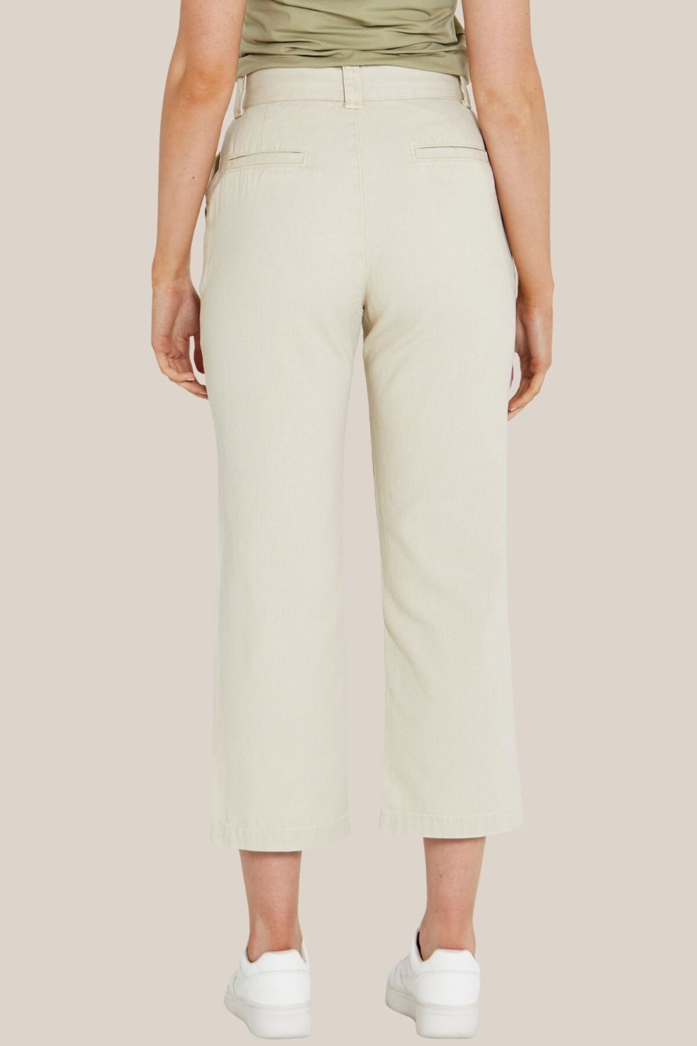 Sass Carolina Straight Leg High Waisted Pant