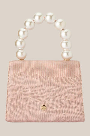 Olga Berg Peta Pearl Handle Bag