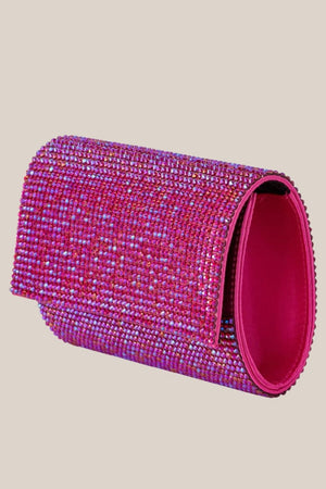 Olga Berg Liv Crystal Clutch