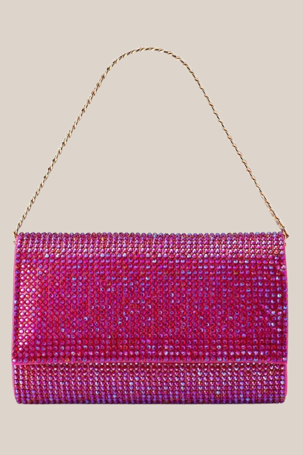 Olga Berg Liv Crystal Clutch