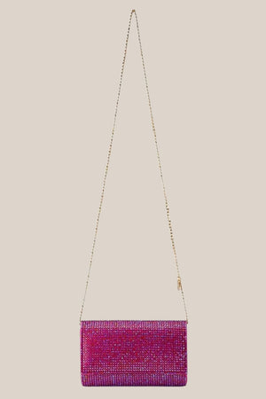 Olga Berg Liv Crystal Clutch