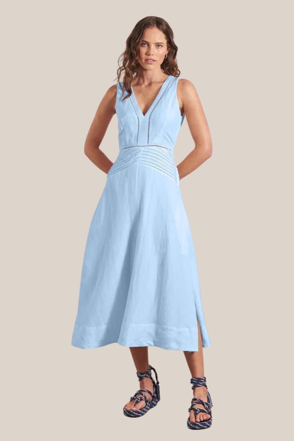 Mon Renn Zenith Midi Dress