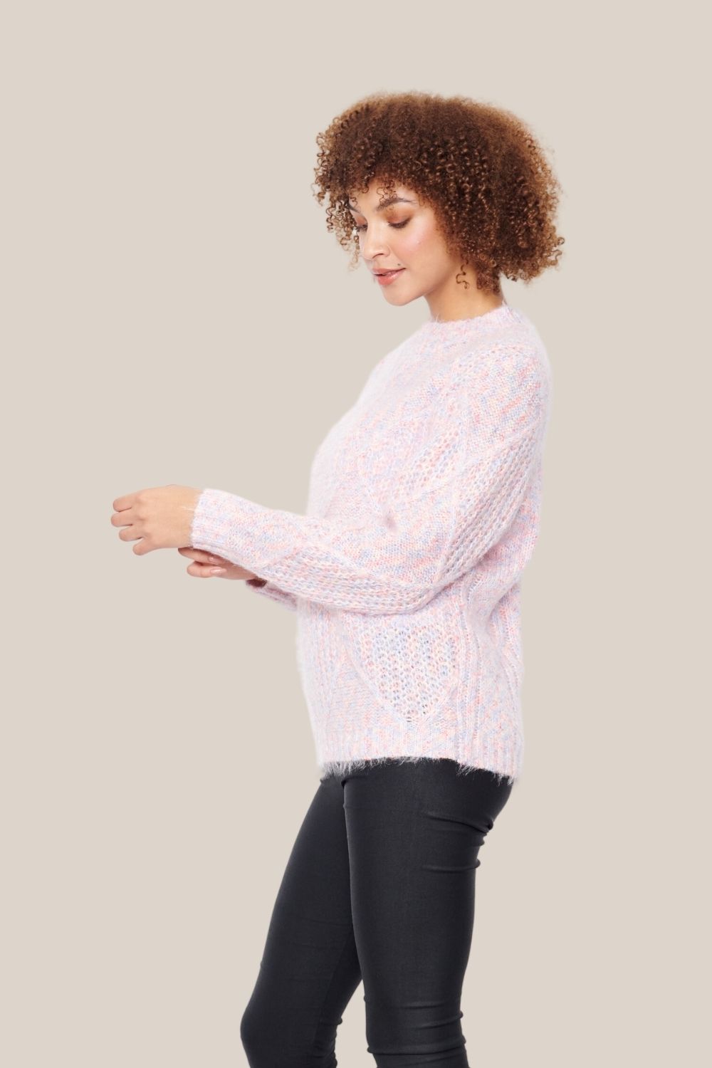 Caju Diamond Knit Jumper