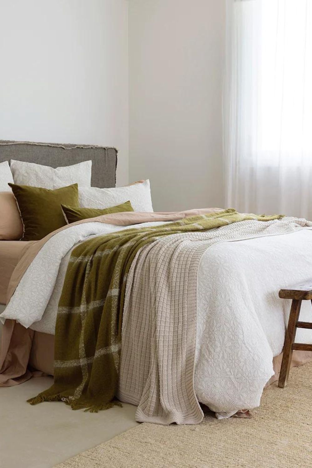 Bambury Nora Quilt Cover Set - Queen